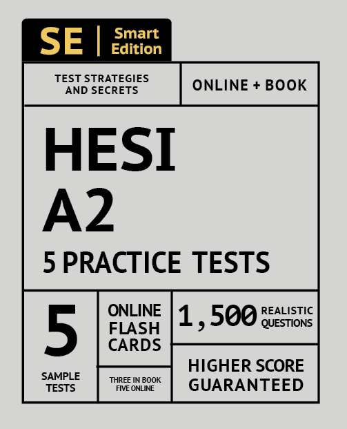 Smart Edition HESI A2 Study Guide - Comprehensive Nursing Exam Prep with 5 Practice Tests & Online Resources for Visual Learners